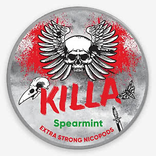 KILLA Spearmint Extra Strong Slim All White