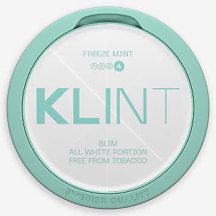 KLINT Freeze Mint Extra Strong Slim All White