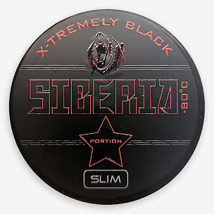 Siberia -80 Xtremely Black Slim Portion